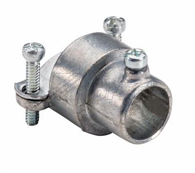 1/2" Zinc Die Cast Set Screw to Clamp Type - EMT to Flex