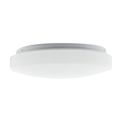 11 inch, Acrylic Round, Flush Mounted, LED Light Fixture, CCT Selectable, White Finish, 120V