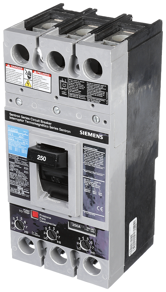 BRKR FD6 3P 600V 250A FX LUG