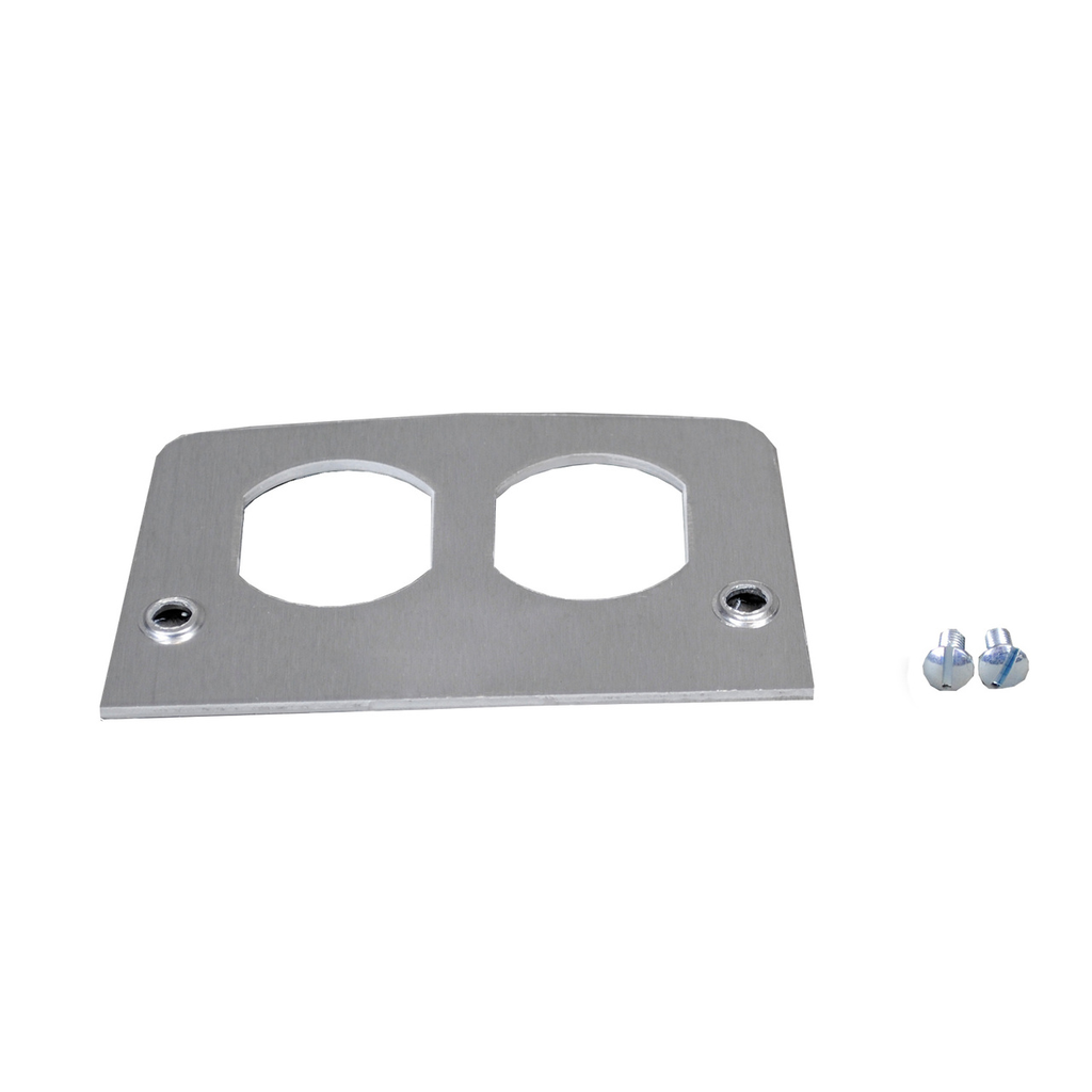 525 Series Duplex Faceplate, 500DR