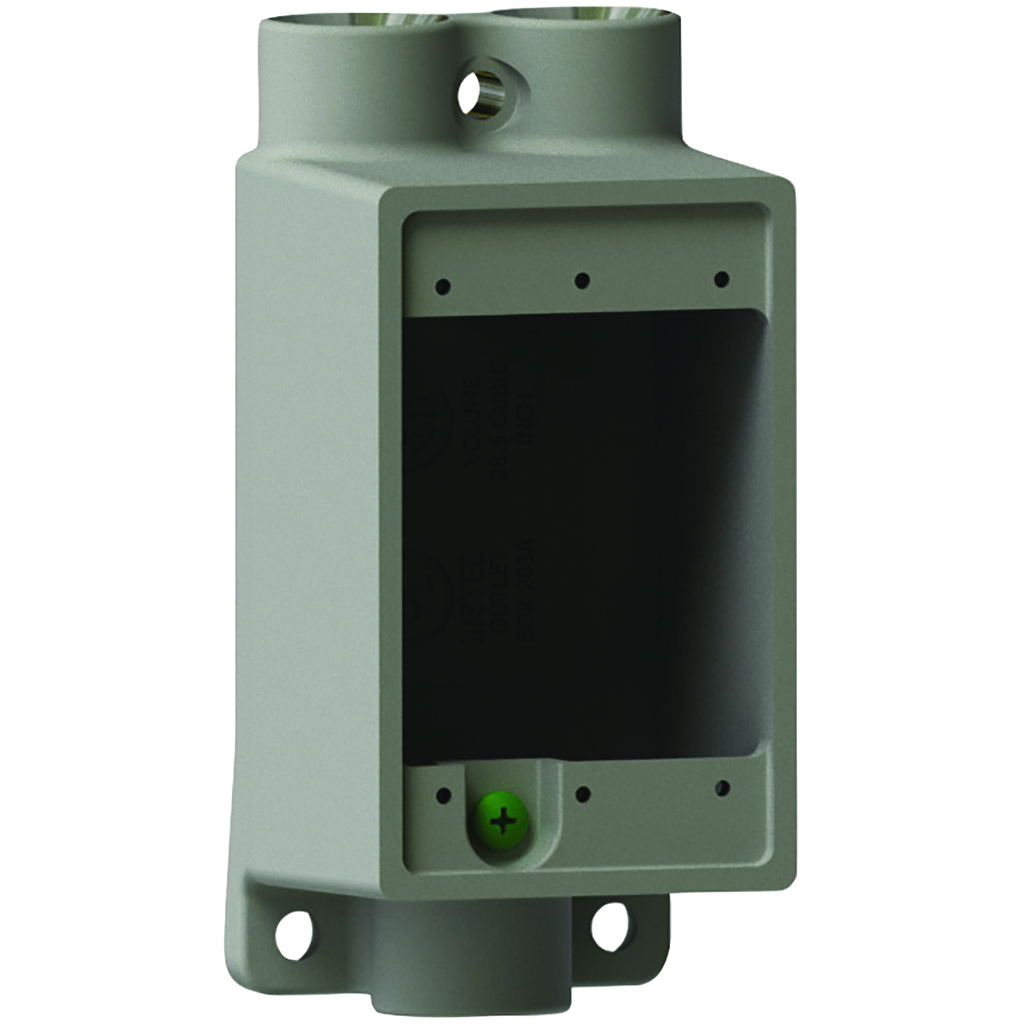3/4"Aluminum, FDCC Type DeepDevice Box