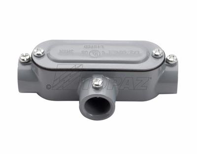 3 1/2" EMT Set Screw Type Aluminum Conduit Bodies with Covers and Gaskets