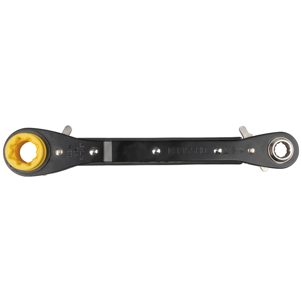 6-in-1 Lineman's Ratcheting Wrench, Heavy-Duty