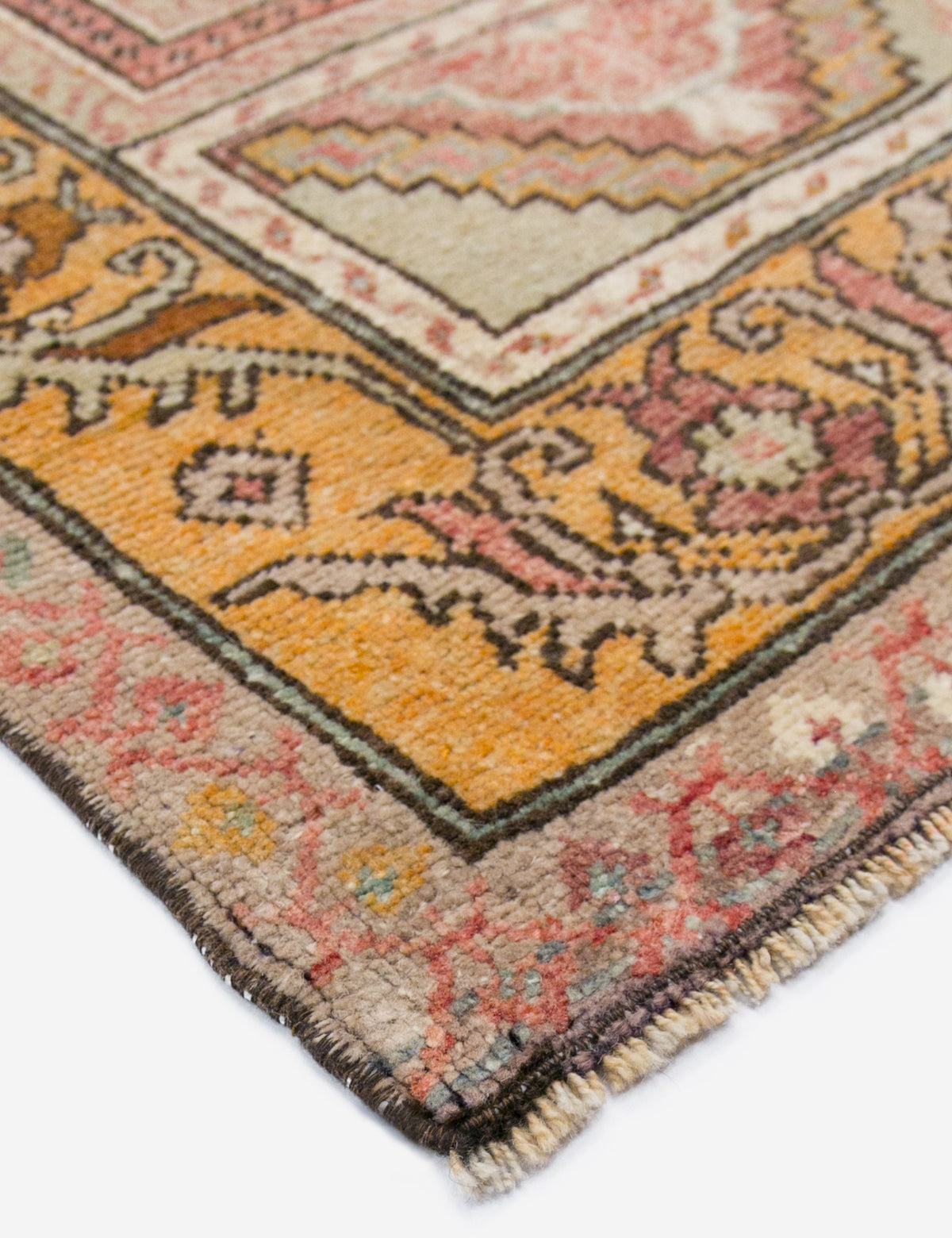 Vintage Turkish Hand-Knotted Wool Rug No. 406, 5'3" x 10'