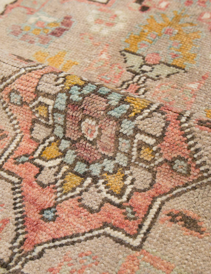 Vintage Turkish Hand-Knotted Wool Rug No. 406, 5'3" x 10'
