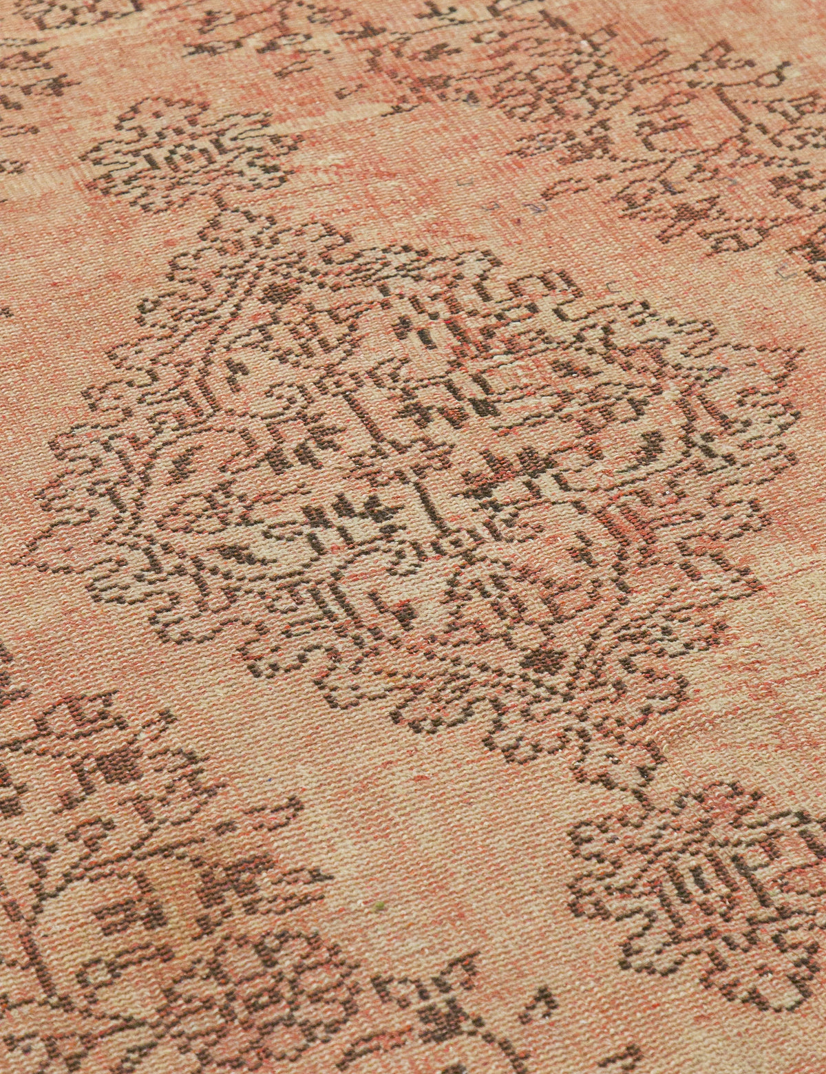 Vintage Turkish Hand-Knotted Wool Rug No. 442, 6' x 9'2"