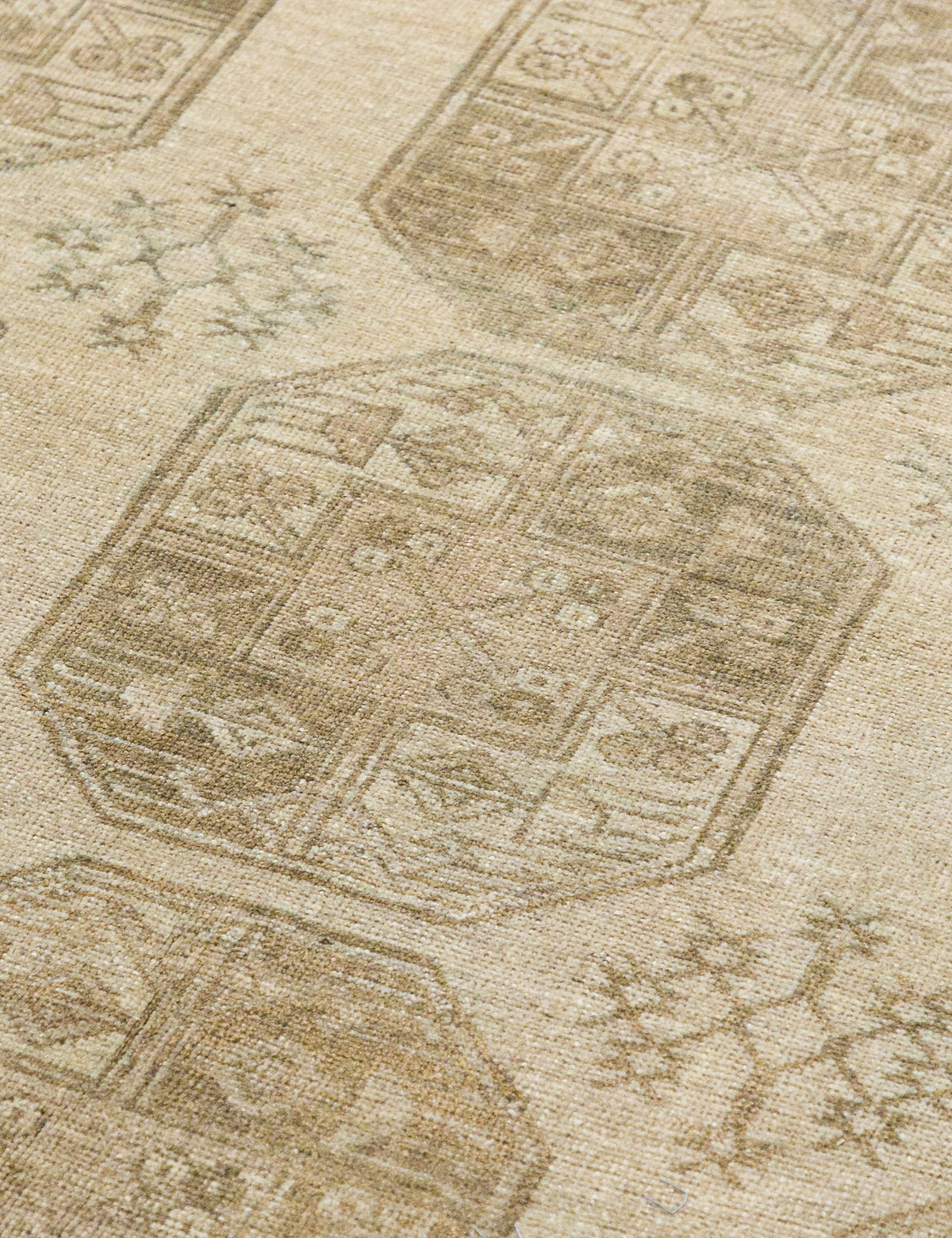 Vintage Turkish Hand-Knotted Wool Rug No. 444, 7'5" x 9'10"