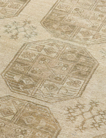 Vintage Turkish Hand-Knotted Wool Rug No. 444, 7'5" x 9'10"