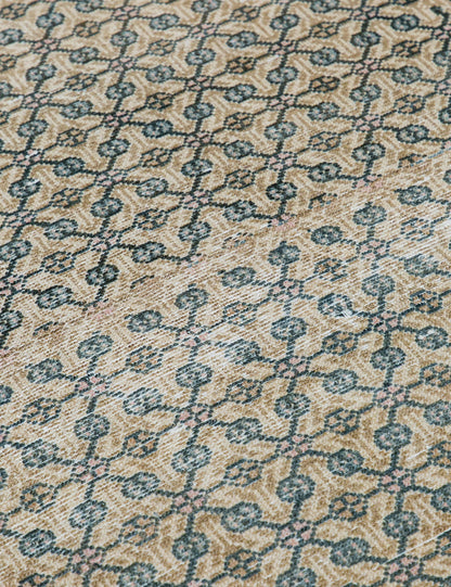 Vintage Turkish Hand-Knotted Wool Rug No. 449, 3'10" x 6'7"