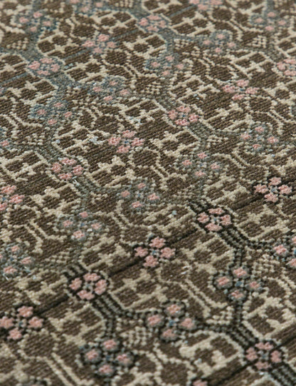 Vintage Turkish Hand-Knotted Wool Rug No. 450, 4'1" x 6'5"