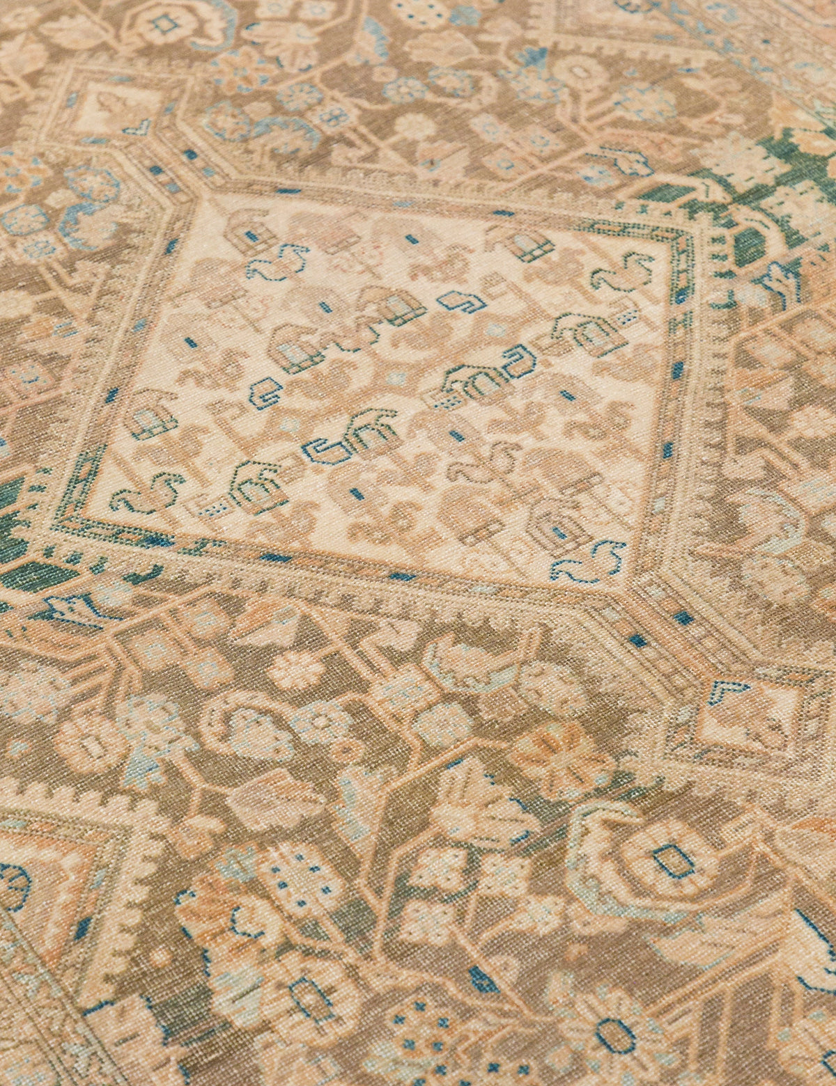 Vintage Turkish Hand-Knotted Wool Rug No. 452, 4' x 6'7"