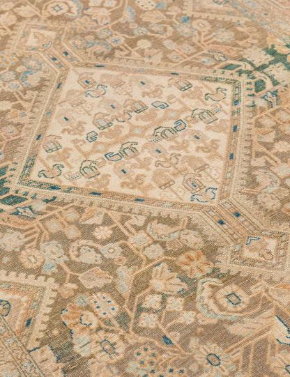 Vintage Turkish Hand-Knotted Wool Rug No. 452, 4' x 6'7"