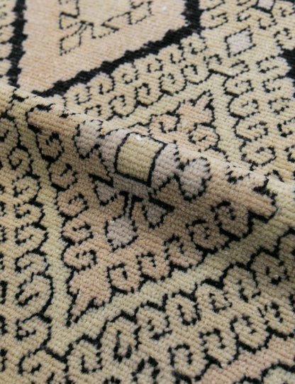 Vintage Turkish Hand-Knotted Wool Rug No. 456, 4'5" x 6'1"