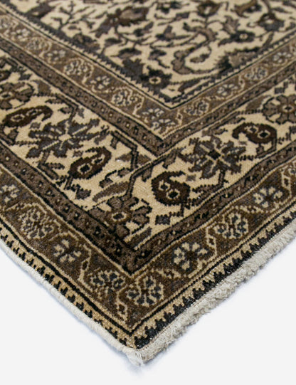 Vintage Turkish Hand-Knotted Wool Rug No. 458, 4'11" x 7'3"