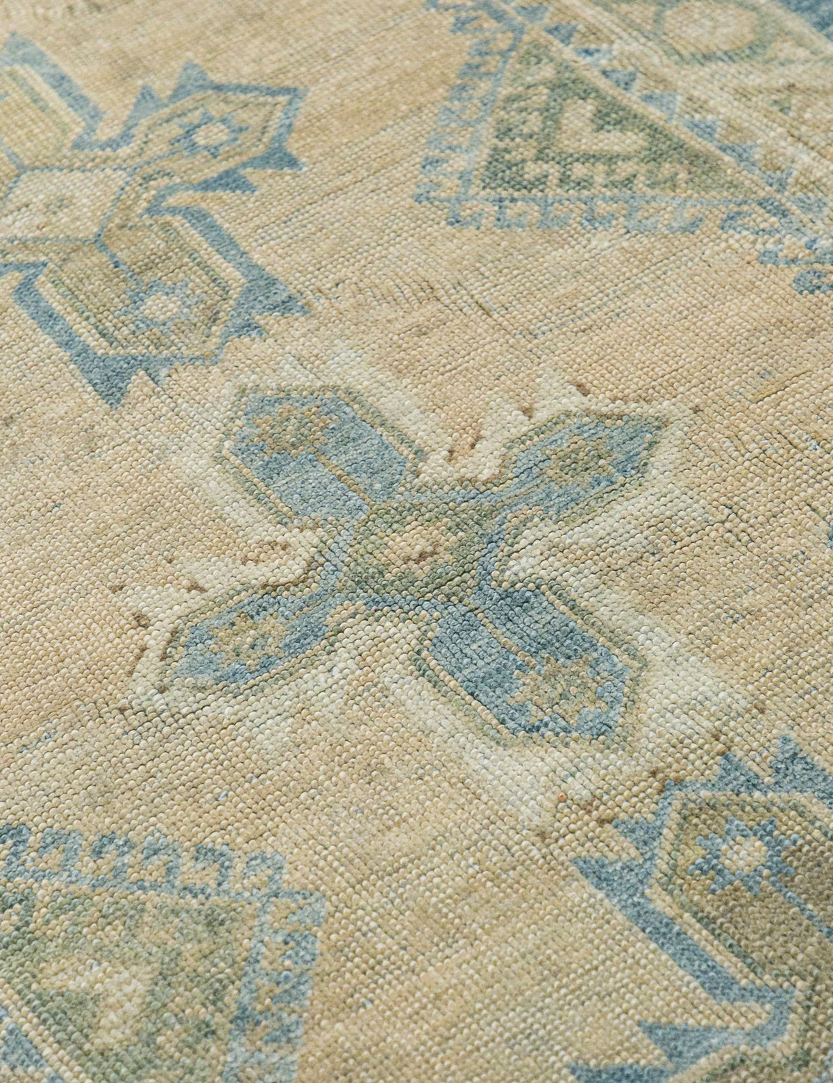 Vintage Turkish Hand-Knotted Wool Rug No. 459, 4'4" x 6'7"