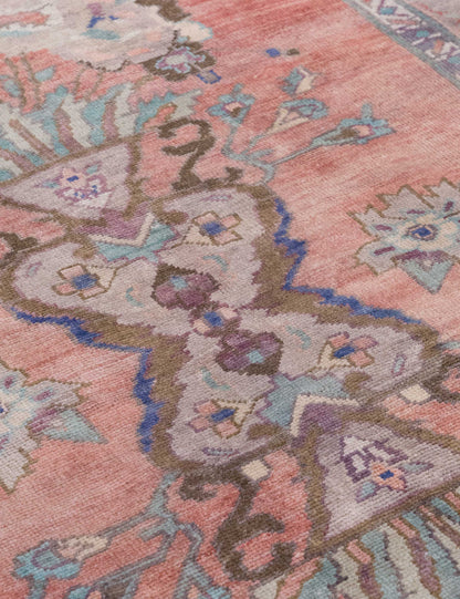 Vintage Turkish Hand-Knotted Wool Rug No. 585, 5'9" x 10'6"