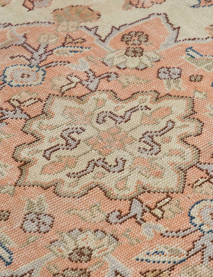 Vintage Turkish Hand-Knotted Wool Rug No. 587, 6'6" x 10'2"