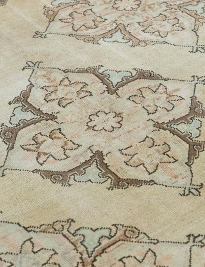 Vintage Turkish Hand-Knotted Wool Rug No. 588, 6'7" x 9'4"