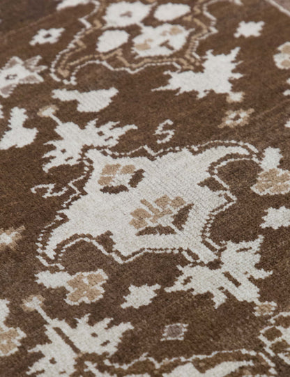 Vintage Turkish Hand-Knotted Wool Rug No. 589, 3'8" x 7'2"