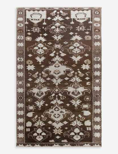 Vintage Turkish Hand-Knotted Wool Rug No. 589, 3'8" x 7'2"