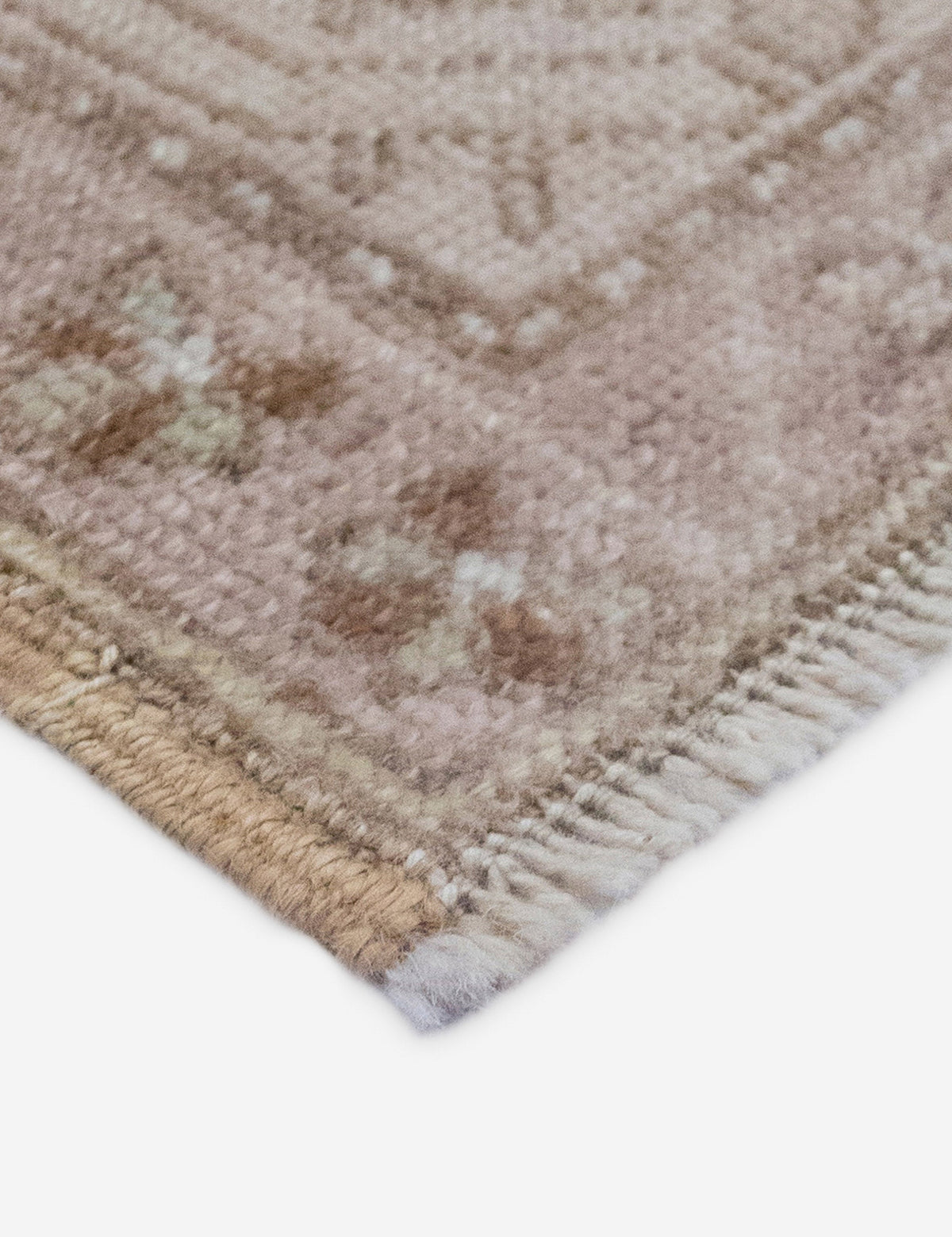 Vintage Turkish Hand-Knotted Wool Rug No. 594, 4' x 7'7"