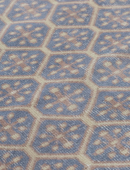 Vintage Turkish Hand-Knotted Wool Runner Rug No. 317, 2'6" x 10'10"