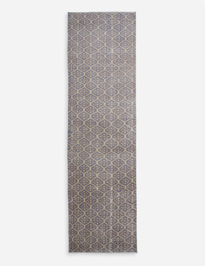 Vintage Turkish Hand-Knotted Wool Runner Rug No. 317, 2'6" x 10'10"