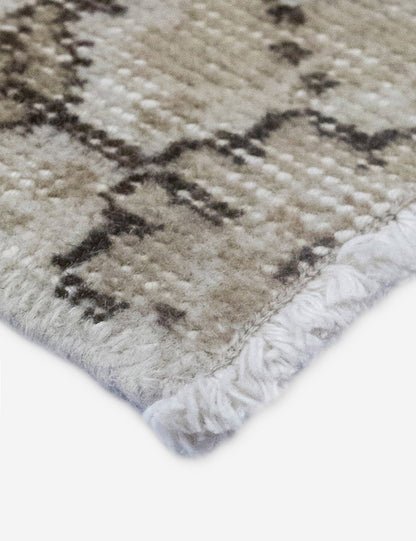 Vintage Turkish Hand-Knotted Wool Rug No. 595, 3'3" x 6'6"