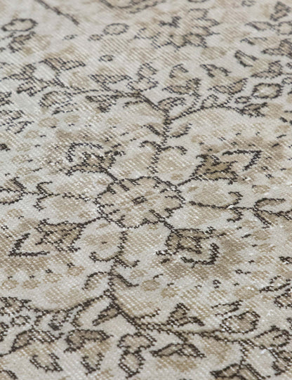 Vintage Turkish Hand-Knotted Wool Rug No. 595, 3'3" x 6'6"