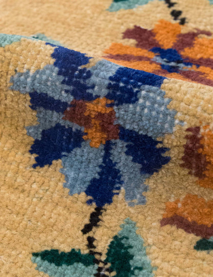 Vintage Turkish Hand-Knotted Wool Rug No. 597, 3'3" x 6'5"