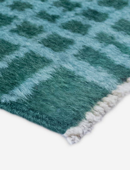 Vintage Turkish Hand-Knotted Wool Rug No. 604, 6'10" x 10'2"