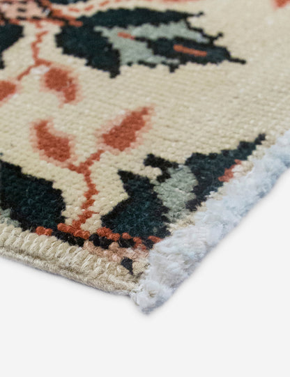 Vintage Turkish Hand-Knotted Wool Rug No. 605, 7'3" x 9'10"