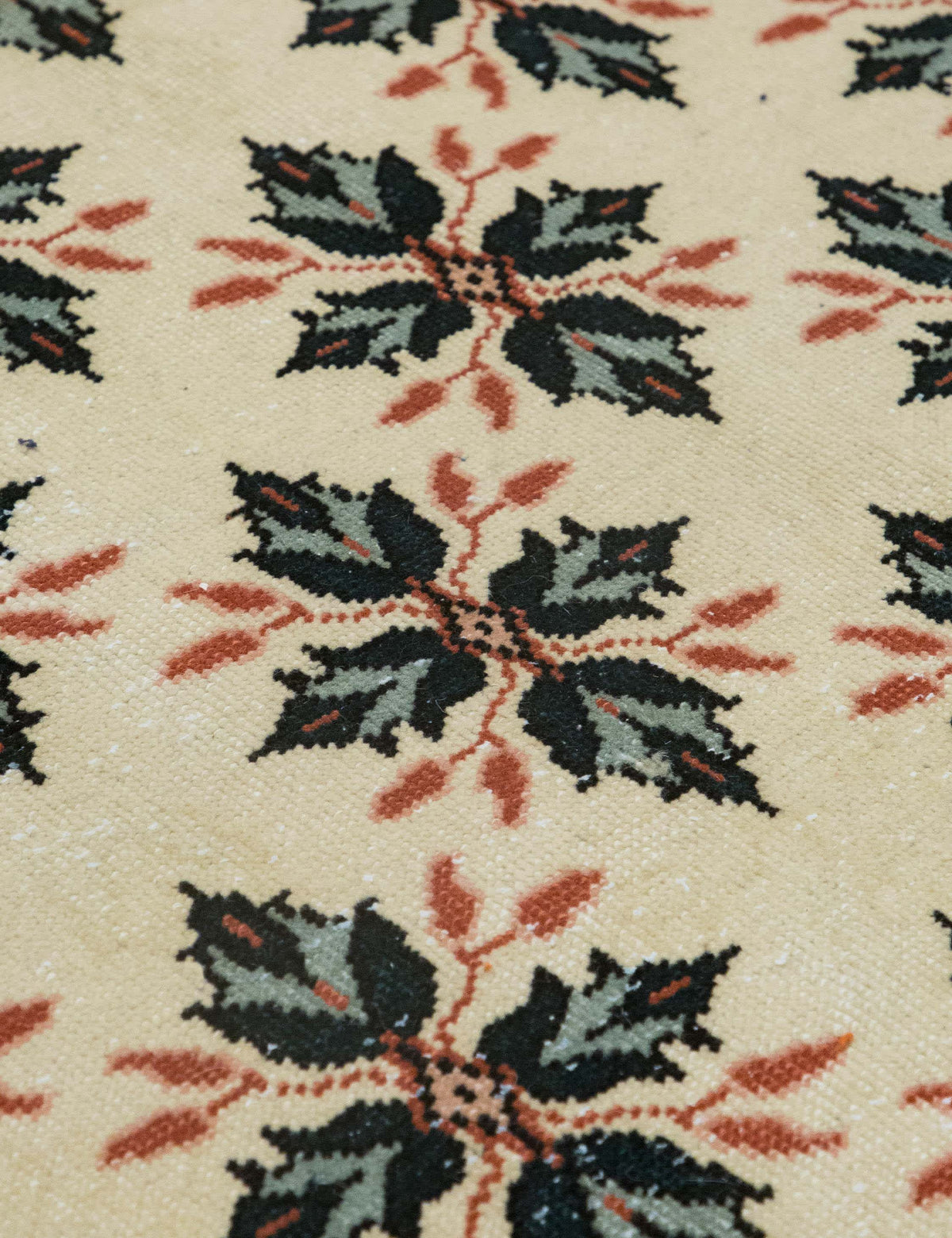 Vintage Turkish Hand-Knotted Wool Rug No. 605, 7'3" x 9'10"