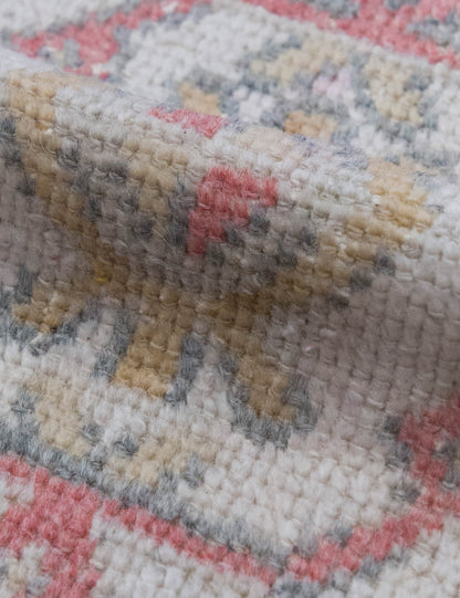 Vintage Turkish Hand-Knotted Wool Mini Rug No. 308, 1'7" x 3'2"
