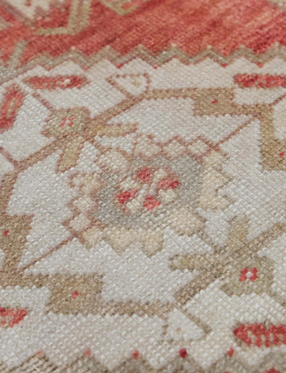 Vintage Turkish Hand-Knotted Wool Mini Rug No. 310, 1'6" x 2'11"
