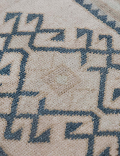 Vintage Turkish Hand-Knotted Wool Mini Rug No. 311, 1'5" x 3'1"