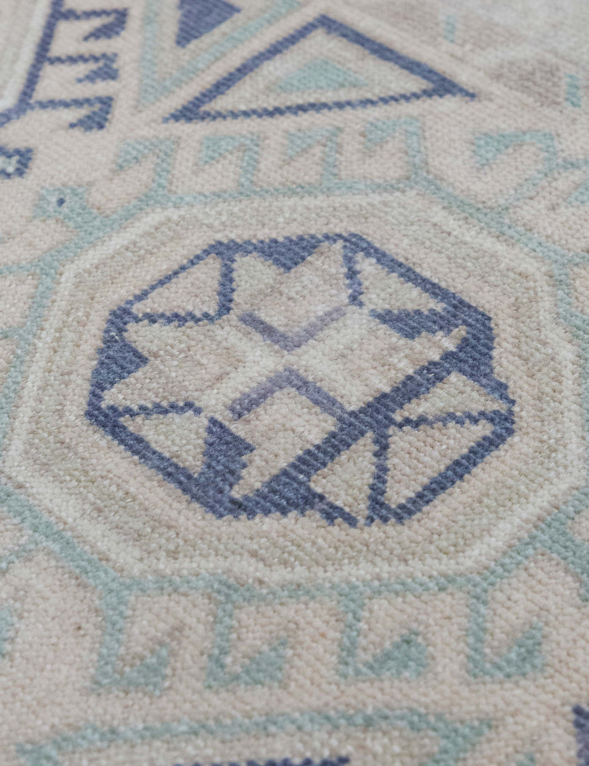 Vintage Turkish Hand-Knotted Wool Mini Rug No. 312, 2'1" x 3'8"