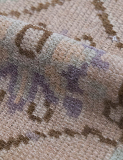 Vintage Turkish Hand-Knotted Wool Mini Rug No. 313, 1'11" x 3'2"