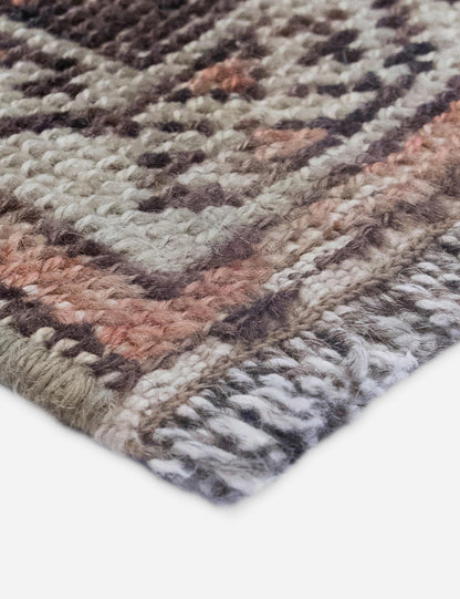 Vintage Turkish Hand-Knotted Wool Mini Rug No. 314, 1'11" x 3'7"
