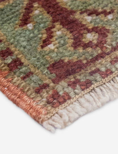 Vintage Turkish Hand-Knotted Wool Mini Rug No. 315, 1'9" x 2'7"