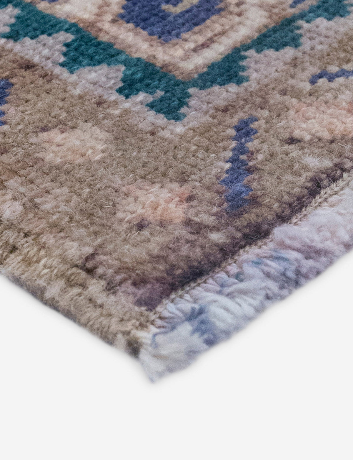 Vintage Turkish Hand-Knotted Wool Mini Rug No. 316, 1'9" x 2'9"