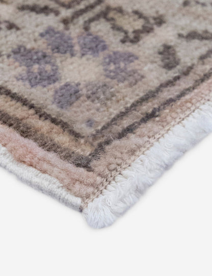 Vintage Turkish Hand-Knotted Wool Mini Rug No. 318, 1'9" x 3'1"