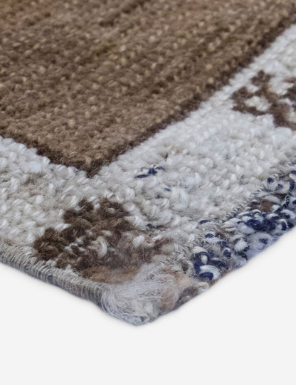 Vintage Turkish Hand-Knotted Wool Mini Rug No. 319, 1'6" x 3'3"