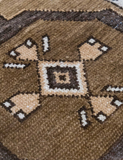 Vintage Turkish Hand-Knotted Wool Mini Rug No. 319, 1'6" x 3'3"