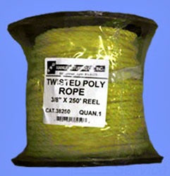 A & G 14250 1/4FT X 250FT POLY ROPE