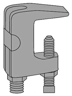 ALLIED TUBE AND CONDUIT PS-93-1/2-EG PS 929 U IN. SUPPORT USE WITH PS 500