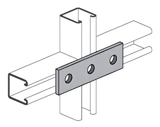 ALLIED TUBE AND CONDUIT PS-602-EG PS 602 THREE HOLE SPLICE PLATE
