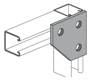 ALLIED TUBE AND CONDUIT PS-744-EG PS 744 FLAT CORNER CONNECTOR