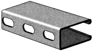 ALLIED TUBE AND CONDUIT PS-100-EH-10-HG PS 100 EH 1 5/8 IN. X 3 1/4 IN. X 12 GA. CHANNEL WITH 1 1/8 IN. X 9/16 IN. ELONGATED HOLES ON 2 IN. CENTERS