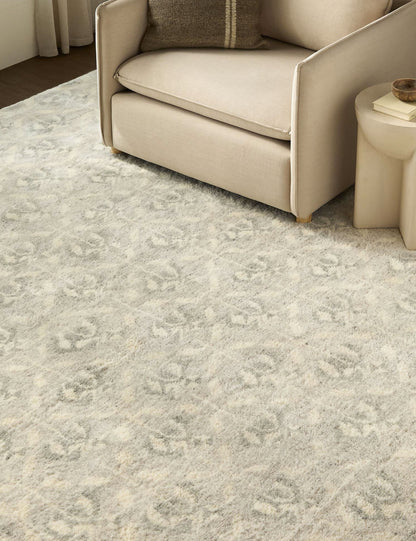 Valeria Hand-Knotted Wool-Blend Rug